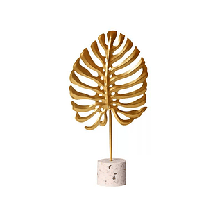 Objeto de metal p/mesa decorativo pequeno