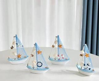 Barco decorativo p/mesa