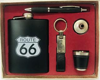 KIT COMPOSTO DE 2 CANTIS, 1 MINI COPO E 1 DOSADOR, TODOS DE METAL.