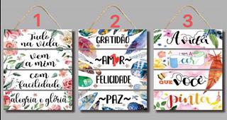 KIT DE QUADRO COM CORDA 38 X 29 CM