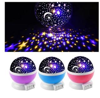 Luz de projeção de luz de estrela rotativa, cor deslumbrante, nova luz de sombra extravagante, luz de estrela, projetor de luz noturna criativa