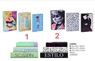 OBJETO DECORATIVO DE PAPEL - CONJUNTO 3