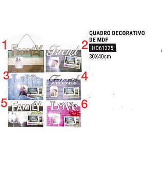 QUADRO DECORATIVO DE MDF