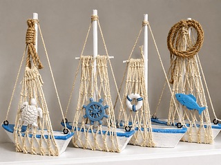 Barcos decorativos p/mesas