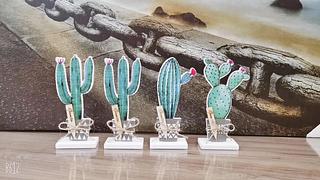 Cacto Ornamento MDF