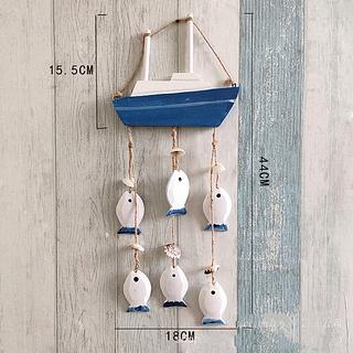 Pingente de decoração de parede estilo mediterrâneo criativo