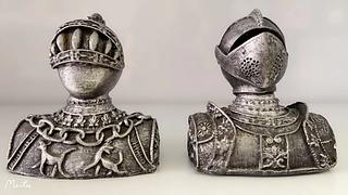 Artesanato de mesa criativo soldado de resina