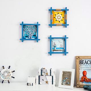 Decoração de parede estilo marinho