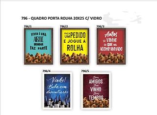 QUADRO PORTA ROLHA 20X25 CM COM VIDRO