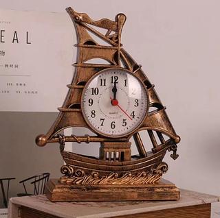 Veleiro modelo despertador relógio criativo