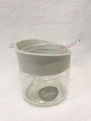 PORTA CONDIMENTOS 300ML COM COLHER