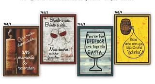 QUADRO PORTA ROLHA 25X35 - SIMPLES