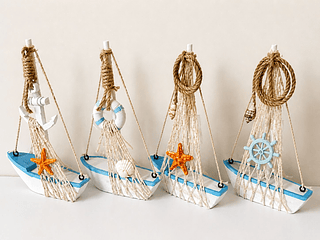 Barcos decorativos p/mesas