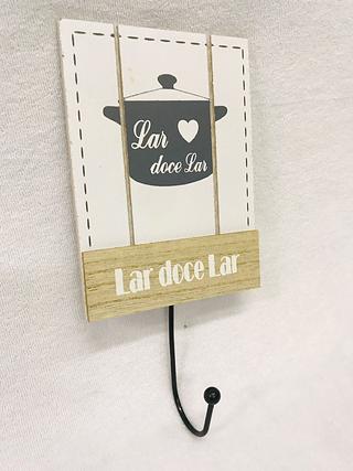 GANCHO DECORATIVO DE MADEIRA