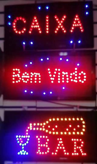 Quadro de avisos de LED