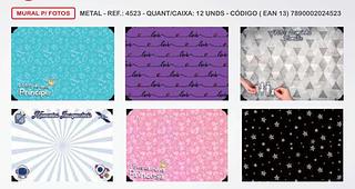 QUADRO METAL MURAL FOTOS 45X70