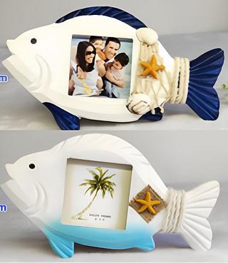 Porta-retrato decorativo estilo oceano