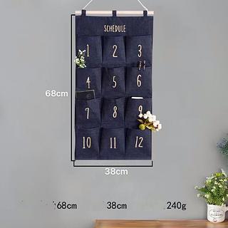 PORTA CHEVEIRO DE PLASTICO 38*68-algodão e linho